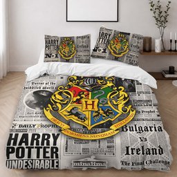 Harry Potter article Hogwarts Duvet Cover - Harry Potter Bedding Set 2