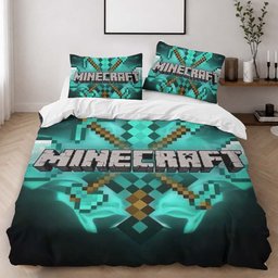 Minecraft Basic tools Duvet Cover - Minecraft Bedding Set 2