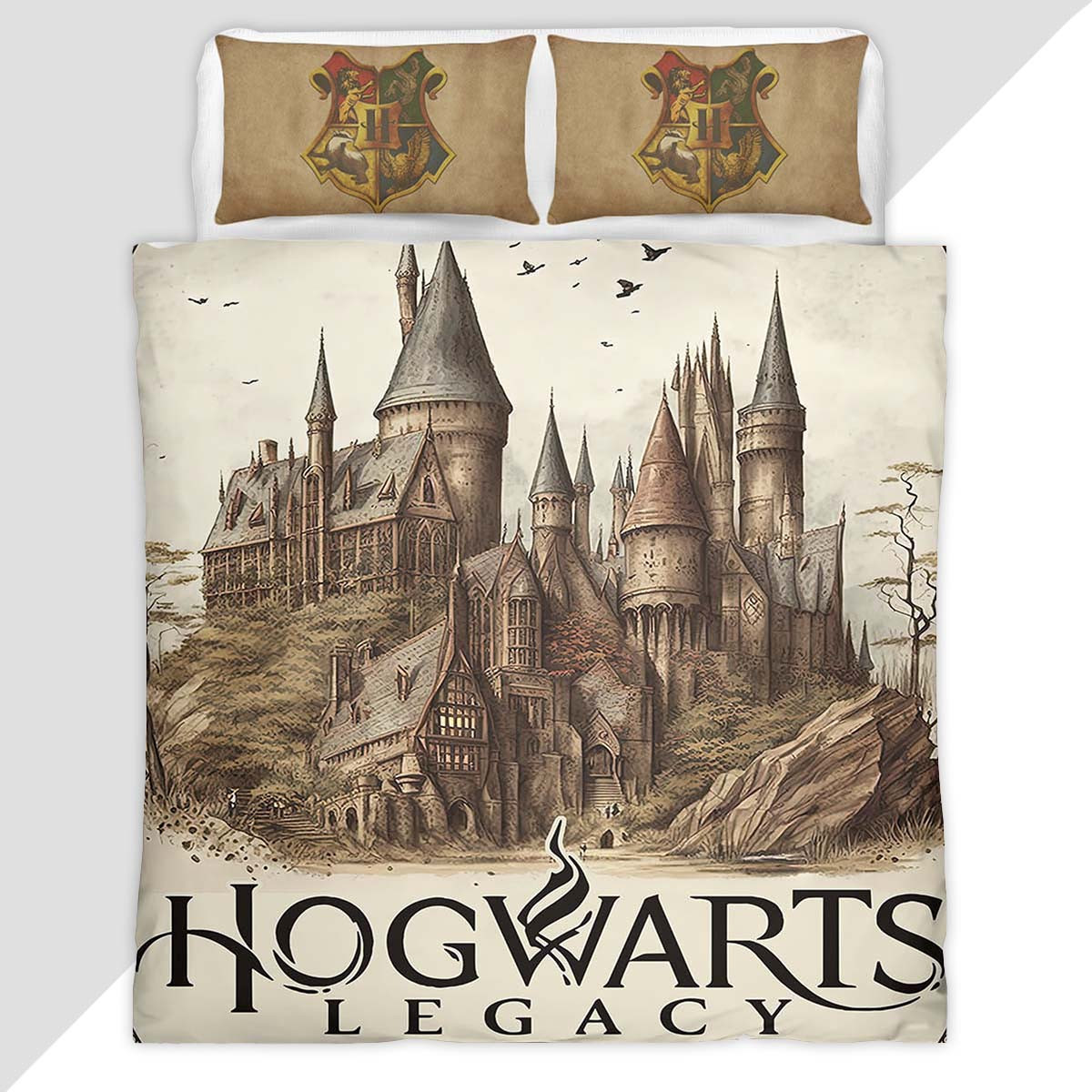 Harry Potter And Hogwarts Legacy Duvet Cover - Harry Potter Bedding Set