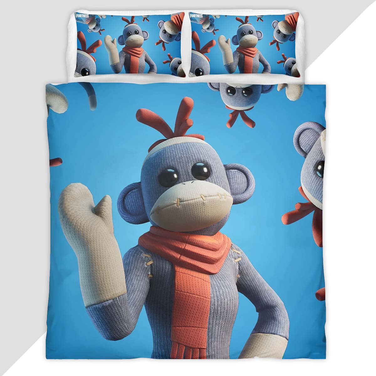 Monks Skin Fortnite Game Duvet Cover - Fortnite Bedding Set