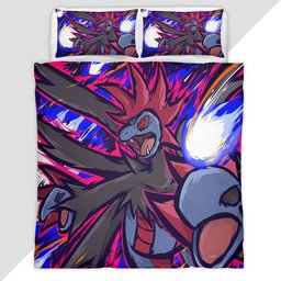 Hydreigon Pokemon 6 Duvet Cover - Pokemon Bedding Set