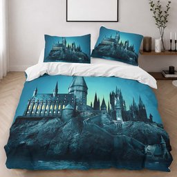 Harry Potter Hogwarts School Duvet Cover - Harry Potter Bedding Set 2