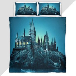 Harry Potter Hogwarts School Duvet Cover - Harry Potter Bedding Set