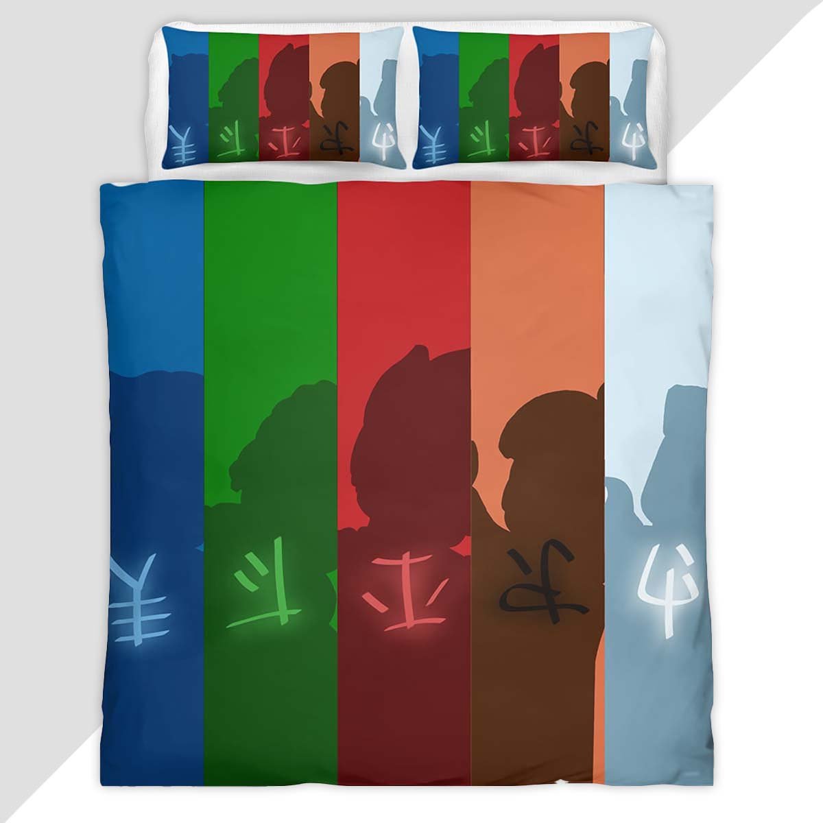 Ninjago All Characters 1014 Duvet Cover - Ninjago Bedding Set
