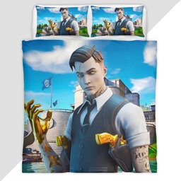 Midas New Skin Fortnite Duvet Cover - Fortnite Bedding Set
