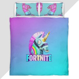 Loot Llama Fortnite 4 Duvet Cover - Fortnite Bedding Set