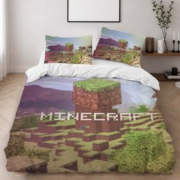 Minecraft World 2 Duvet Cover - Minecraft Bedding Set 2