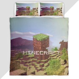 Minecraft World 2 Duvet Cover - Minecraft Bedding Set