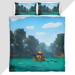 Minecraft Characters 24 Duvet Cover - Minecraft Bedding Set