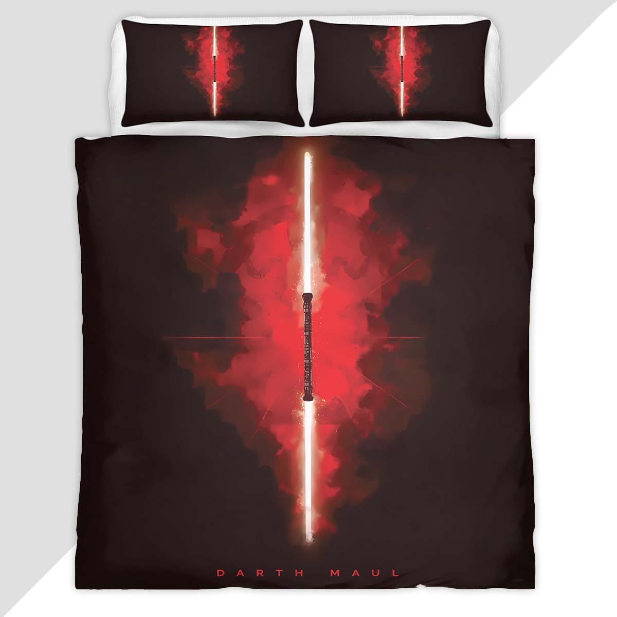 Lightsabers Darth Maul Star Wars Duvet Cover - Star Wars Bedding Set