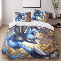 Lucario Pokemon 15 Duvet Cover - Pokemon Bedding Set 2