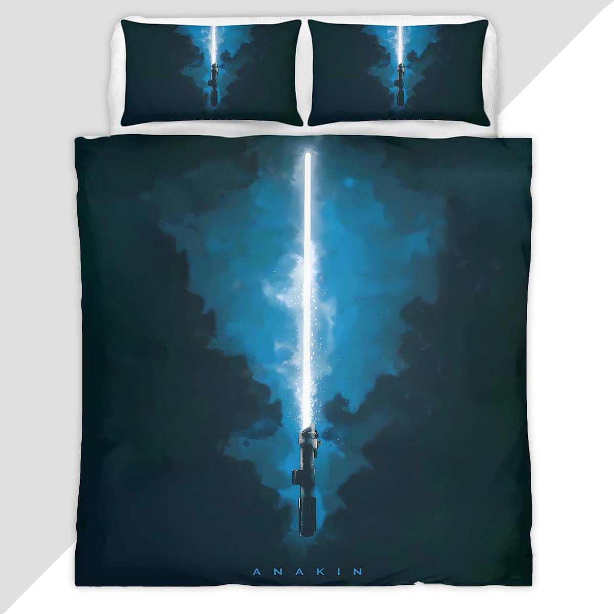 Lightsabers Anakin Star Wars Duvet Cover - Star Wars Bedding Set