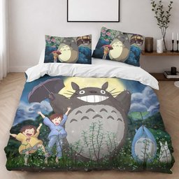 My Neighbor Totoro All Characters 4 Duvet Cover - My Neighbor Totoro Bedding Set 2