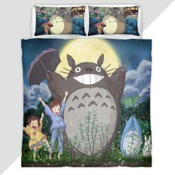 My Neighbor Totoro All Characters 4 Duvet Cover - My Neighbor Totoro Bedding Set