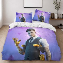 Midas Fortnite Skin 02 Duvet Cover - Fortnite Bedding Set 2