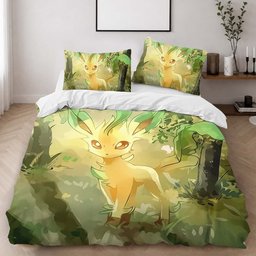 Leafeon Pokemon 8 Duvet Cover - Pokemon Bedding Set 2