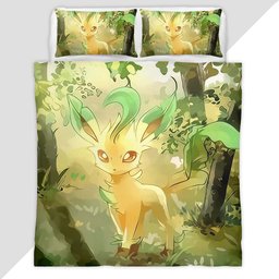 Leafeon Pokemon 8 Duvet Cover - Pokemon Bedding Set