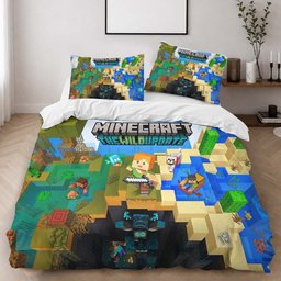 Minecraft The Wild Update Duvet Cover - Minecraft Bedding Set 2
