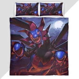 Hydreigon Pokemon 5 Duvet Cover - Pokemon Bedding Set