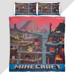Minecraft Samcube Duvet Cover - Minecraft Bedding Set