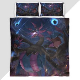 Hydreigon Pokemon 2 Duvet Cover - Pokemon Bedding Set