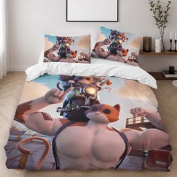 Meowscles Kit Skin Fortnite Happy Duvet Cover - Fortnite Bedding Set 2