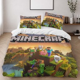 Minecraft Characters 1005 Duvet Cover - Minecraft Bedding Set 2