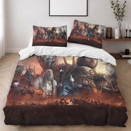 Lord Of The Ring Characters 2 Duvet Cover - The Lord of the Rings Bedding Set 2