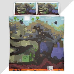 Minecraft All Blocks Duvet Cover - Minecraft Bedding Set
