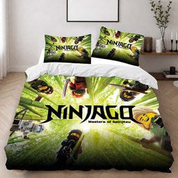 Ninjago All Characters Fight 1012 Duvet Cover - Ninjago Bedding Set 2