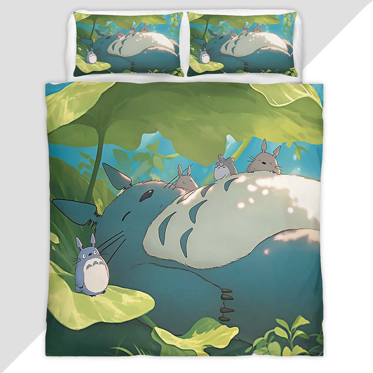 My Neighbor Totoro Sleeping Duvet Cover - My Neighbor Totoro Bedding Set