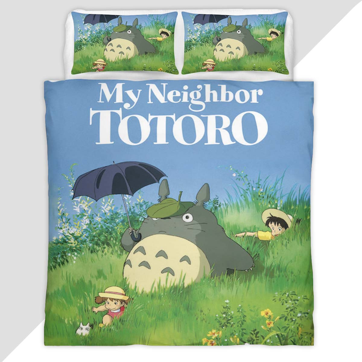 My Neighbor Totoro 11 Duvet Cover - My Neighbor Totoro Bedding Set