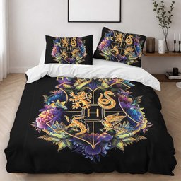 Harry Potter Hogwarts School 6 Duvet Cover - Harry Potter Bedding Set 2