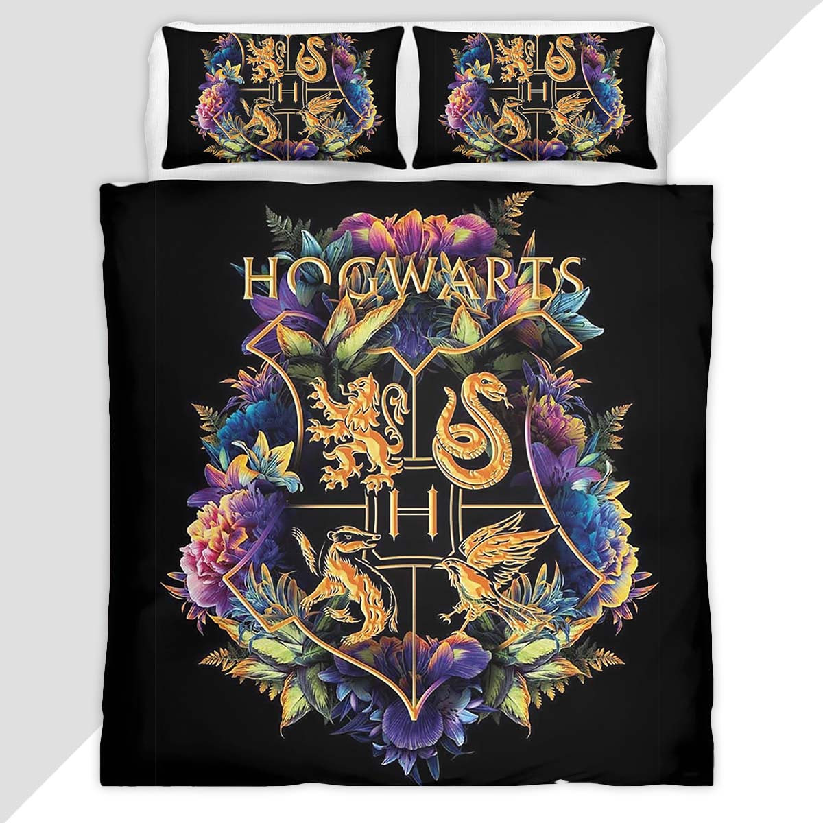 Harry Potter Hogwarts School 6 Duvet Cover - Harry Potter Bedding Set