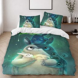 My Neighbor Totoro All Characters 37 Duvet Cover - My Neighbor Totoro Bedding Set 2