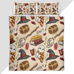 Harry Potter Owl 2 Duvet Cover - Harry Potter Bedding Set