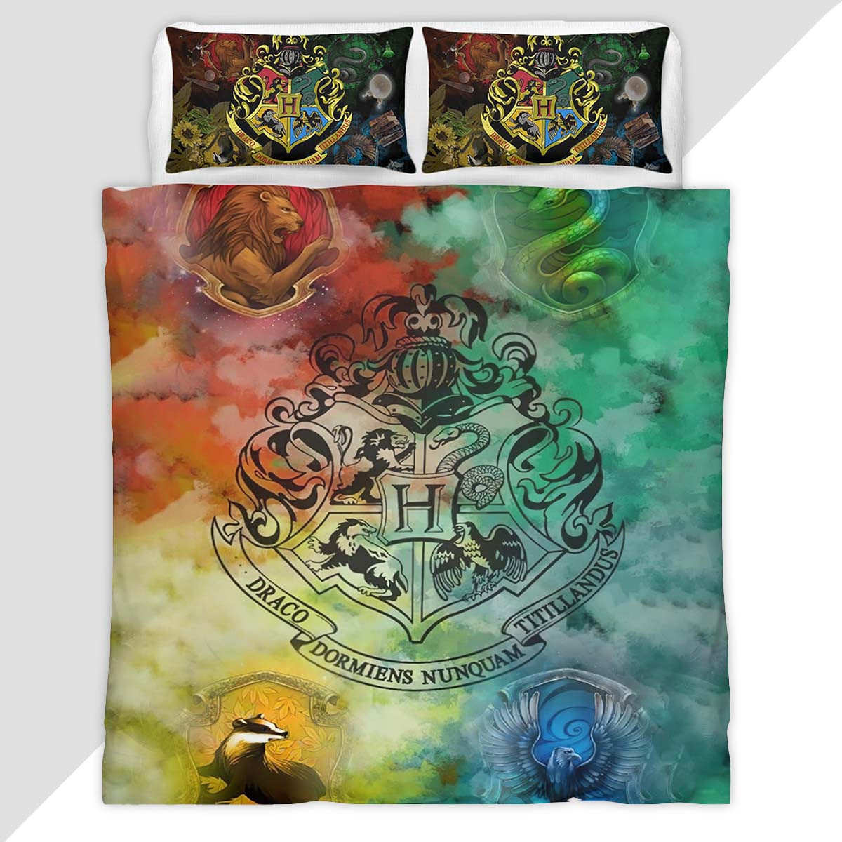 Harry Potter Hogwarts 1 Duvet Cover - Harry Potter Bedding Set