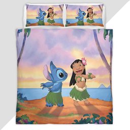 Lilo And Stitch 01 Duvet Cover - Lilo and Stitch Bedding Set