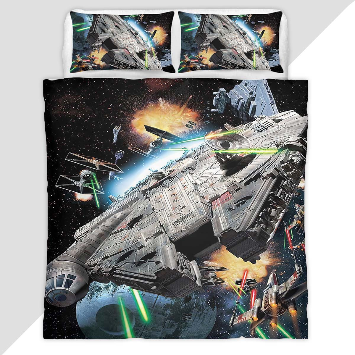 Millennium Falcon Star Wars 5 Duvet Cover - Star Wars Bedding Set