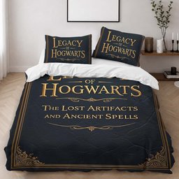 Harry Potter Hogwarts Legacy The Lost Artifacts And Ancients Spells Duvet Cover - Harry Potter Bedding Set 2