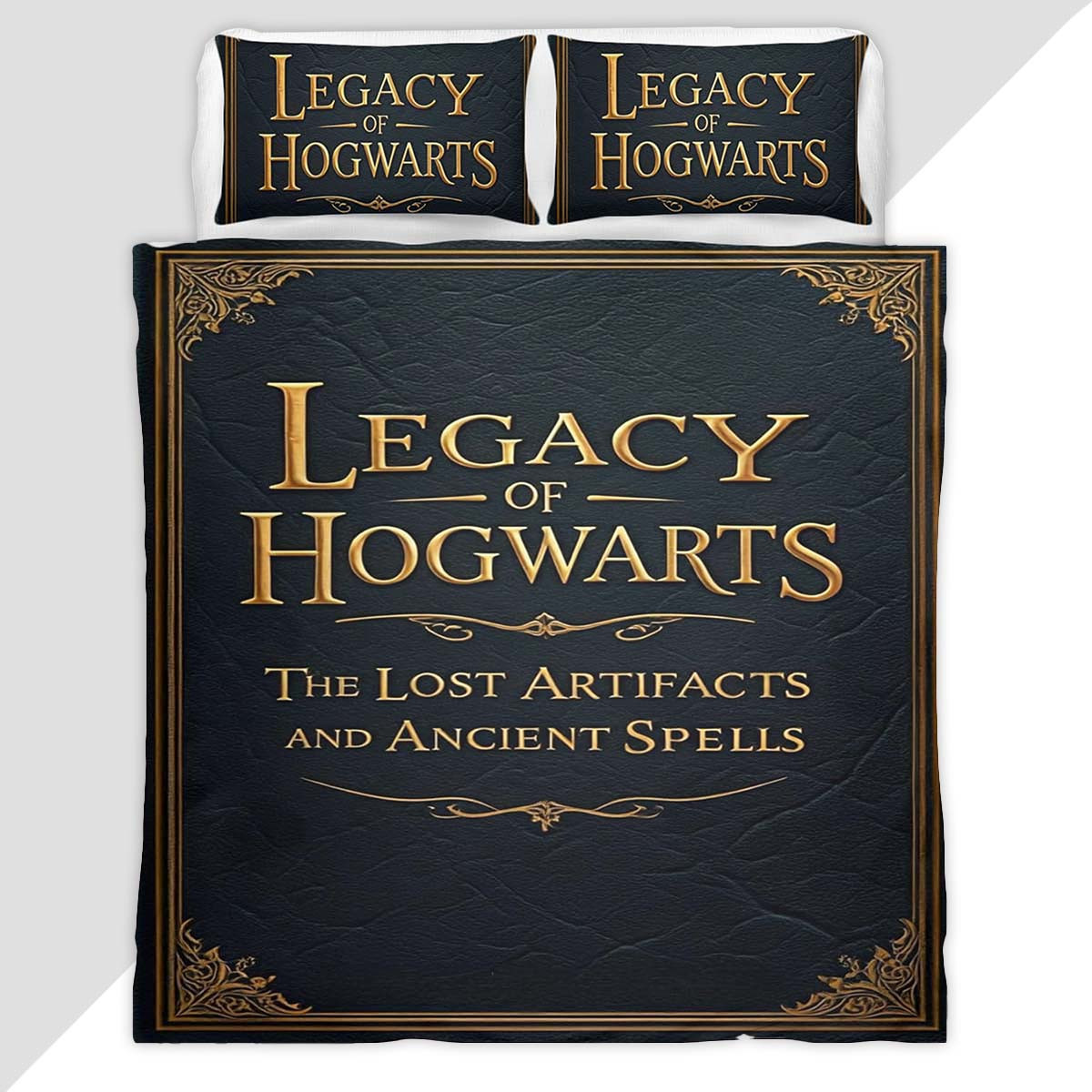 Harry Potter Hogwarts Legacy The Lost Artifacts And Ancients Spells Duvet Cover - Harry Potter Bedding Set