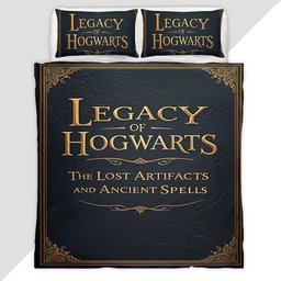 Harry Potter Hogwarts Legacy The Lost Artifacts And Ancients Spells Duvet Cover - Harry Potter Bedding Set