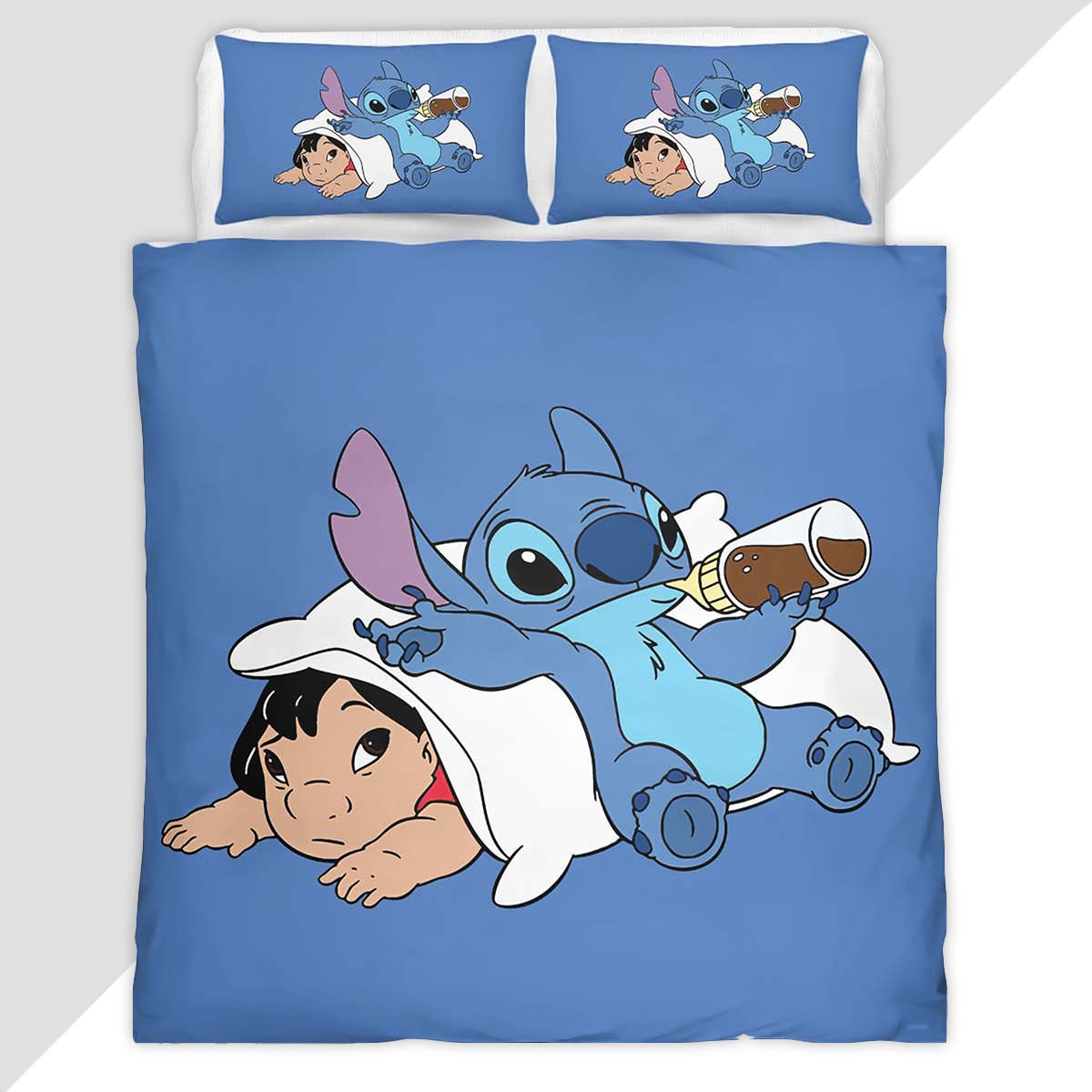 Lilo And Stitch 02 Duvet Cover - Lilo and Stitch Bedding Set