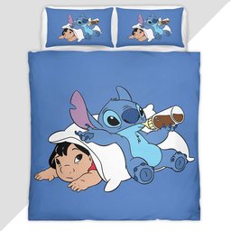 Lilo And Stitch 02 Duvet Cover - Lilo and Stitch Bedding Set