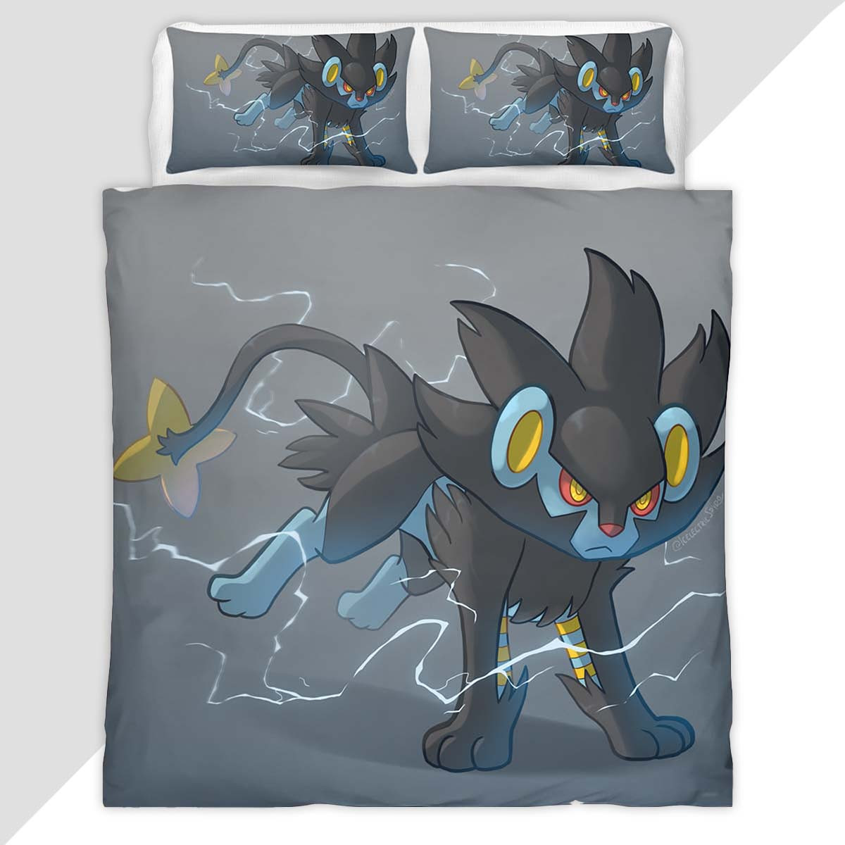 Luxray Pokemon 7 Duvet Cover - Pokemon Bedding Set