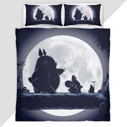 My Neighbor Totoro All Characters 35 Duvet Cover - My Neighbor Totoro Bedding Set