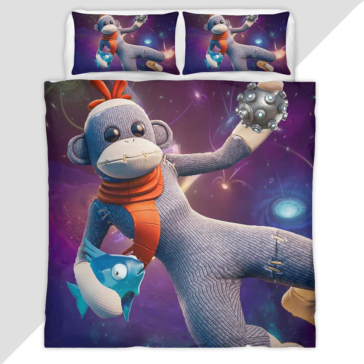 Monks Skin Fortnite Game 05 Duvet Cover - Fortnite Bedding Set