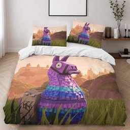 Loot Llama Fortnite Battle Royale Duvet Cover - Fortnite Bedding Set 2