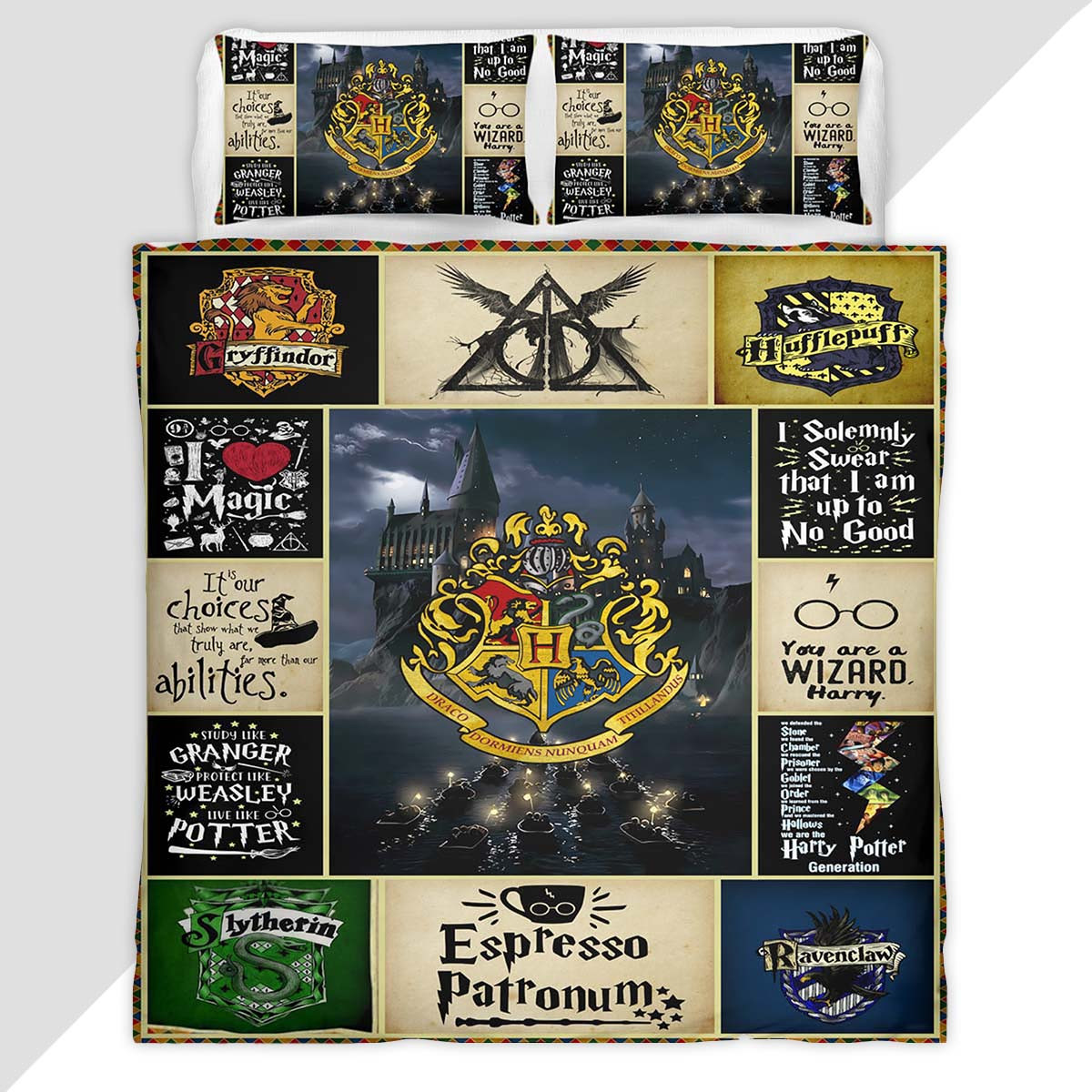 Harry Potter 15 Duvet Cover - Harry Potter Bedding Set
