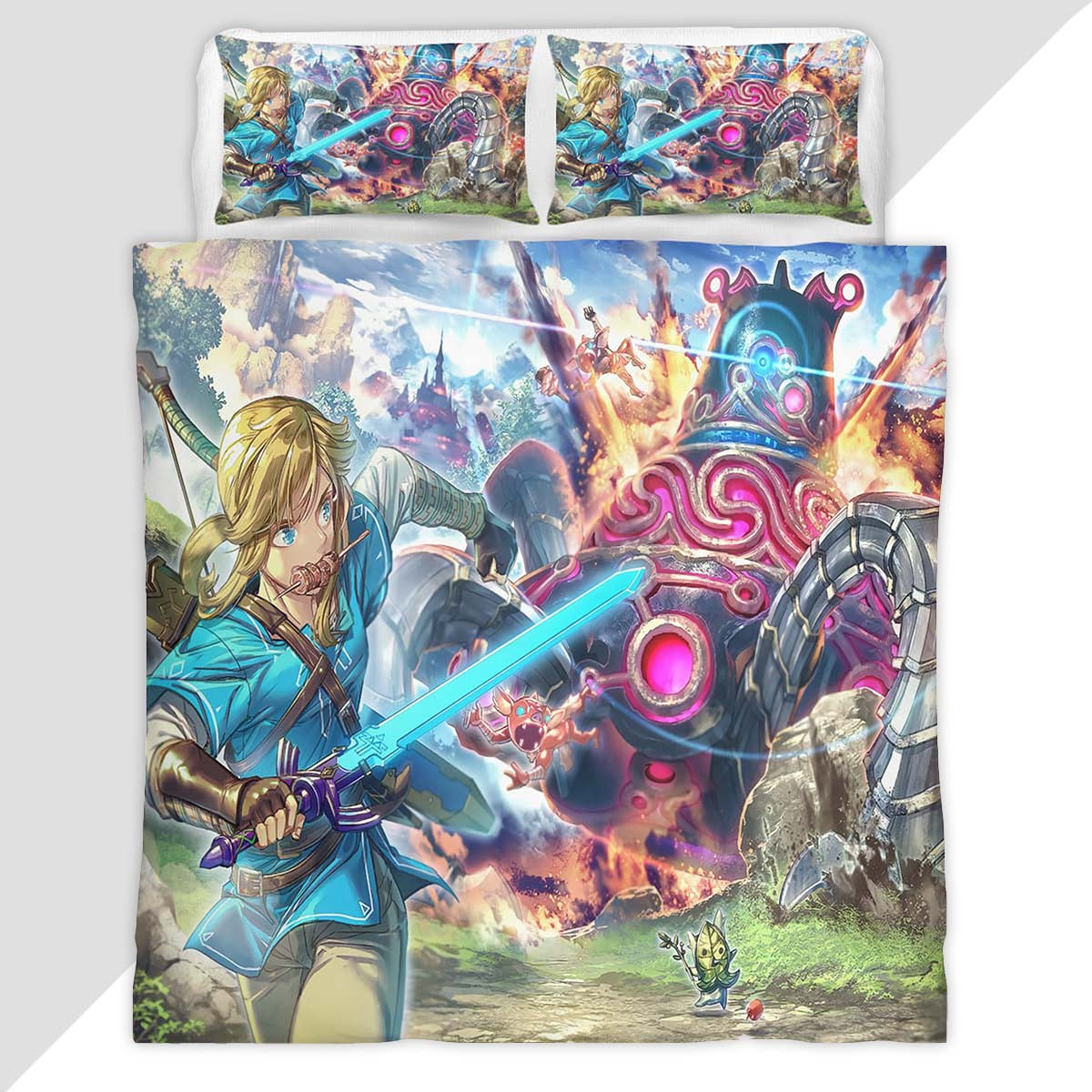 The Legend of Zelda LOZ08 Duvet Cover - The Legend of Zelda Bedding Set